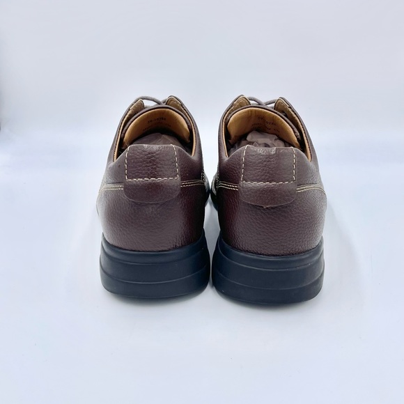 Johnston & Murphy Hunley Oxford Brown Leather Sheepskin Lace Shoes Men’s size 10 main image 7